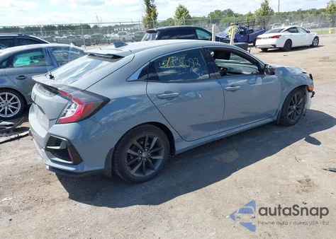 2021 Honda Civic Ex z USA, uszkodzony, nr VIN SHHFK7H63MU231437